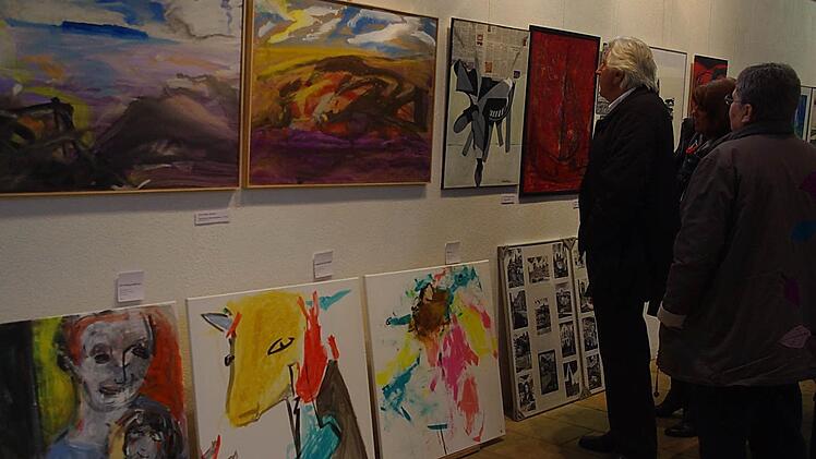 Blick in die Ausstellung. Foto: Heike Schülein