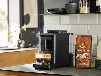 Der Preisknaller bei den Kaffeevollautomaten ist das Gerät Esperto Pro von Tchibo.