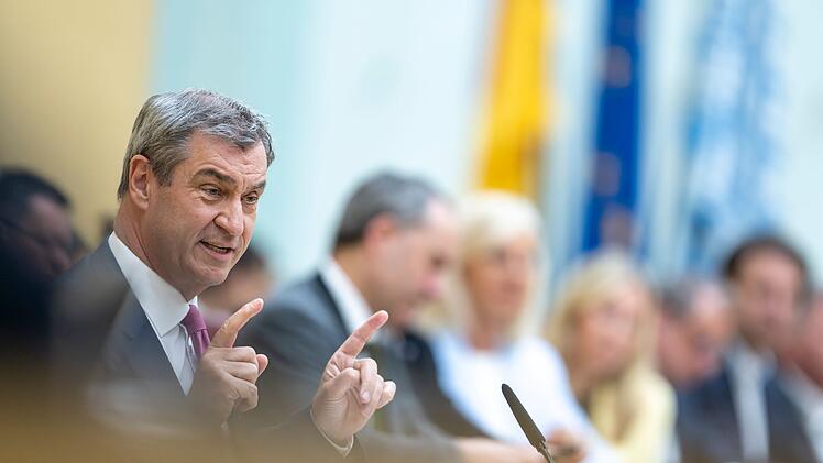 Regierungserkl&auml;rung Markus S&ouml;der