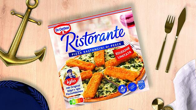 Fischstäbchenpizza von Dr. Oetker: Ab 1. April 2022 im Handel