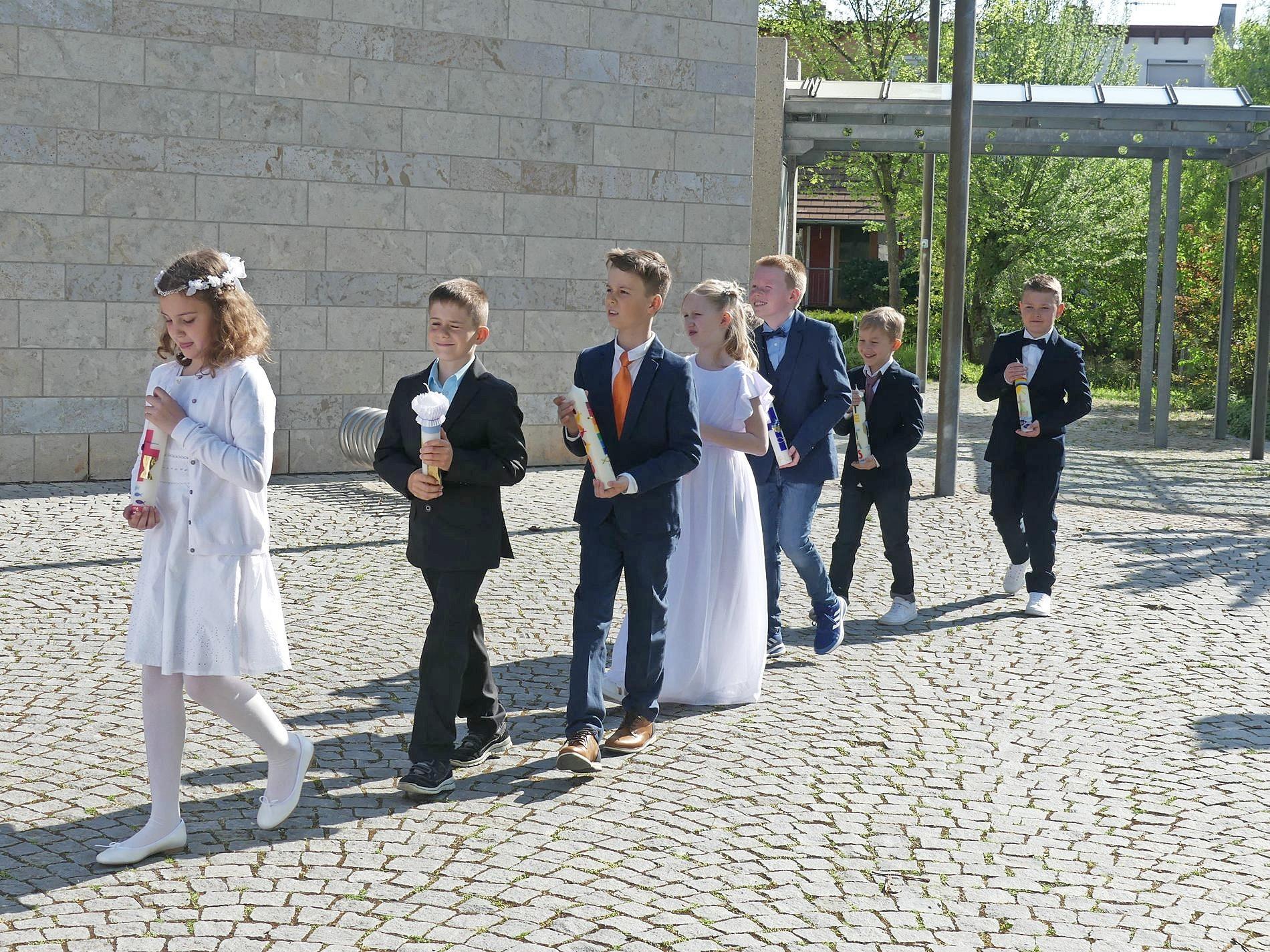 Große Feier für die Kinder