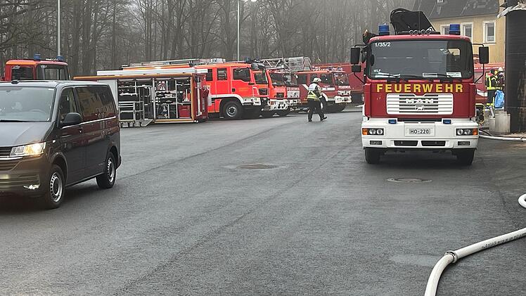 Schwarzenbach: Feuer in Chemiefabrik