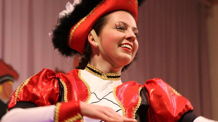 Das Brückenauer Tanzmariechen Melina Häusler. Foto: Thomas Dill