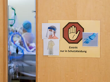 Im Landkreis Haßberge steigen die Corona-Fallzahlen drastisch.