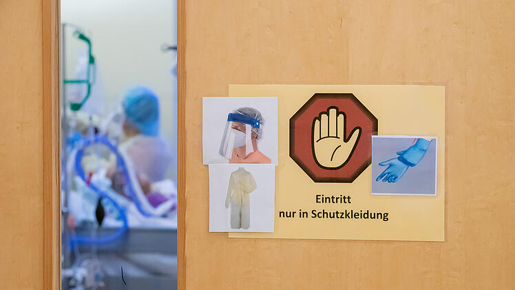 Im Landkreis Haßberge steigen die Corona-Fallzahlen drastisch.