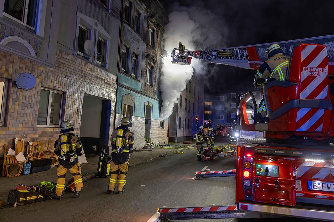 Wohnungsbrand in Essen