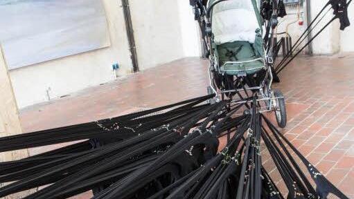 Die Installation "Europas Frauen 2015 - Freilich lieb"  Foto: Barbara Herbst