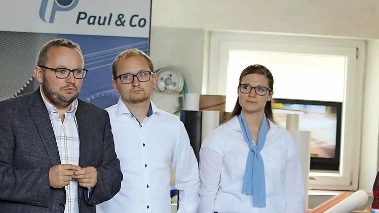 Die ortsansässigen Firmen stellten sich vor. Foto: Sebastian Schmitt-Mathea