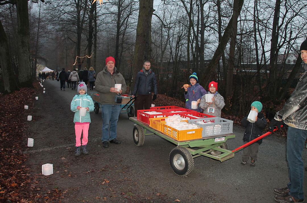 Weihnachtsmarkt in Mitwitz 2018: Impressionen vom ersten Tag