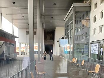 Impfzentrum Bamberg: Kein Schlange-Stehen mehr