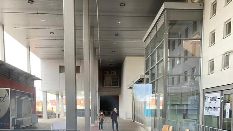 Impfzentrum Bamberg: Kein Schlange-Stehen mehr