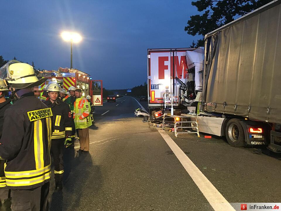 Erneut tödlicher Lkw-Unfall auf der A6 bei Nürnberg