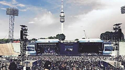 Beeindruckend: das Festival im Münchner Olympiastadion Foto: Rafael Strzodka