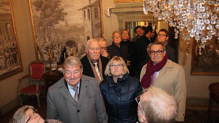 Eindrücke von der Sondersitzung des Bezirkstages in Aschach mit Besichtigung des Schlosses. Foto: Ralf Ruppert