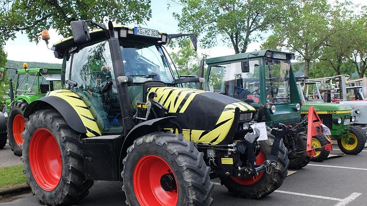 Traktortreffen in Bad Bocklet. Foto: Björn Hein