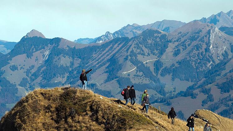 Wandergebiet Rochers-de-Naye