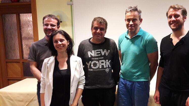 Der Vorstand des Gewerbevereins mit (von links) Oliver Schikora, Christine Schikora, Wolfgang Joa, Arno Reuscher und Kilian Düring. Hartmut Hessel