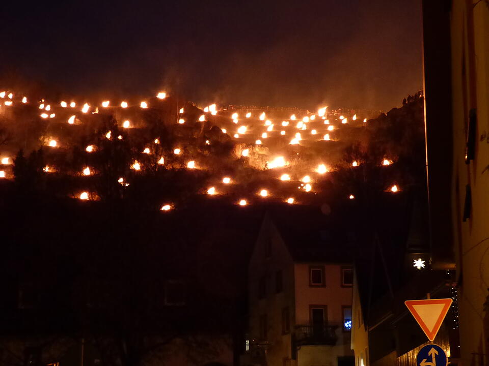 Lichterprozession in Pottenstein 2019