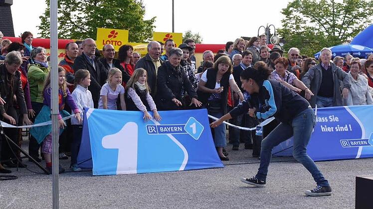 Moderatorin Irina Hanft