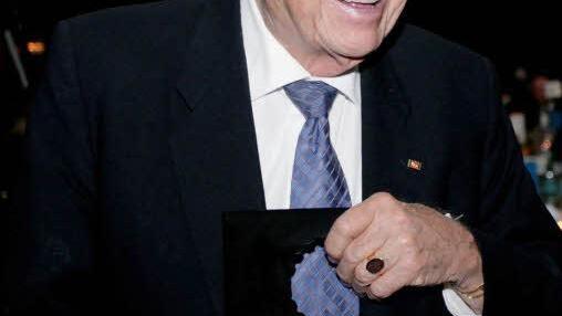 Bei einer Ehrung 2009