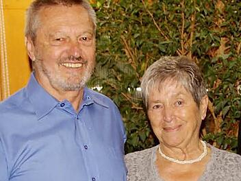 Das Jubelpaar Peter und Irmtrud Kackert  Foto: Günther Geiling