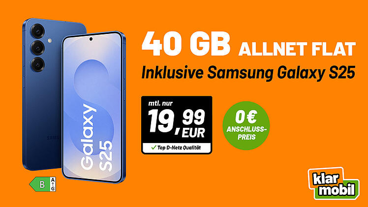 Bei klarmobil gibt es zum Jahresstart ein Bundle, das sowohl Technik-Fans als auch Viel-Surfer anspricht. Die Kombination aus aktuellem Samsung Handy und gro&szlig;em Tarif macht das Angebot besonders interessant.