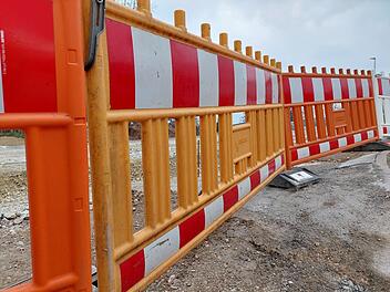 Sperrung, Baustelle