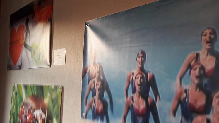 Die Ausstellung "Guckhaldema!"  in Münnerstadts Bahnhof. Hartmut Hessel