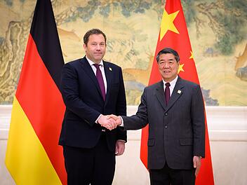 Bundesfinanzminister Klingbeil in China