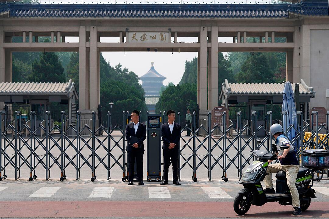 Vor dem Besuch von US-Pr&auml;sident Trump in China
