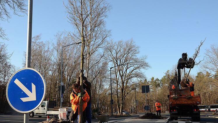 Nürnberg: Sicher, inklusiv und grün - Neue Verkehrsinsel vor Tiergarten erfüllt mehrere Funktionen