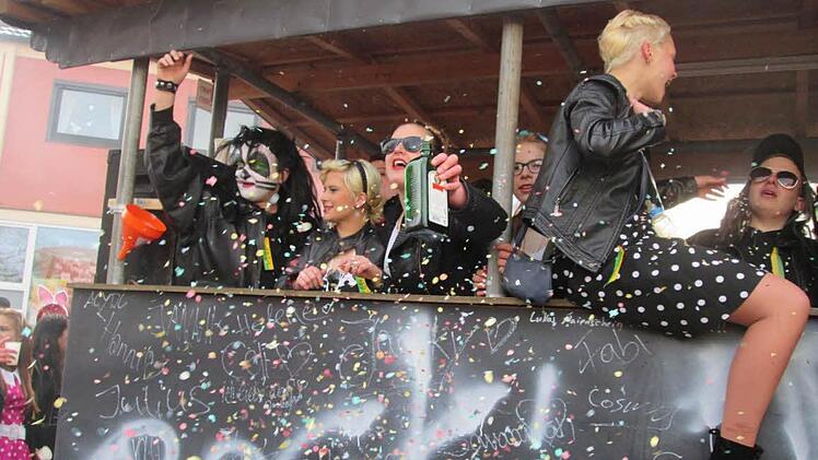 "Rock ´n´Roll" hieß es bei der Jugendgruppe Zeitlofs/Mottgers. Foto: Diana Leitsch