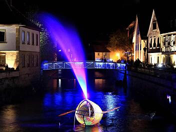 Am Freitagabend (29.04.2016) fand zum 11. Mal 'Kronach leuchtet' statt.Foto: NEWS5 / Merzbach