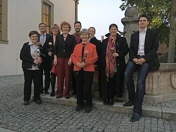 Musiker aus Scheinfeld und Umgebung boten ein breites Repertoire in der Burghaslacher Ägidiuskirche. Foto: privat