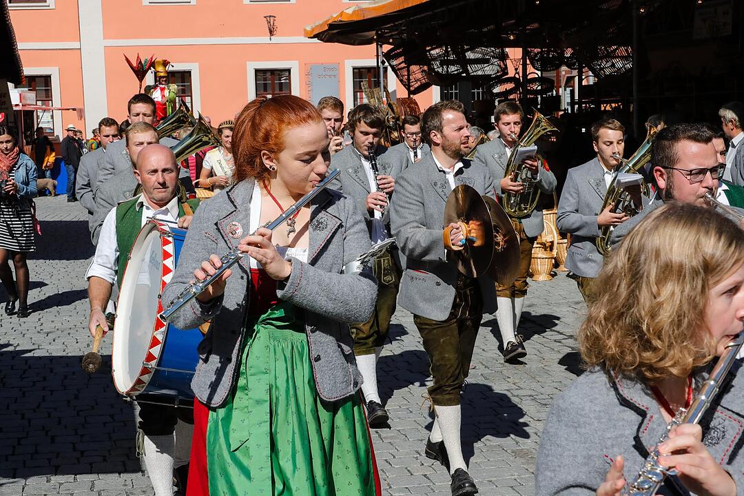 Korbmarkt in Lichtenfels am Samstag