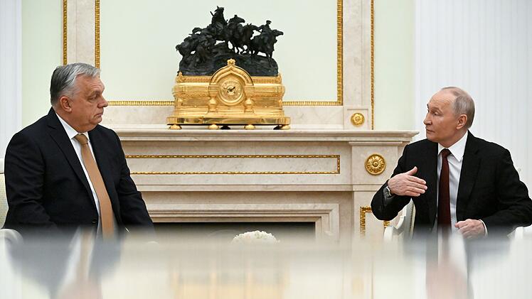 Ungarns Regierungschef Orban trifft Putin in Moskau