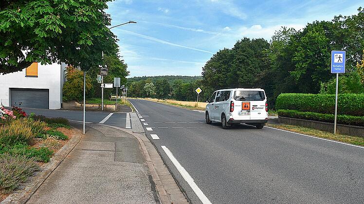 Die Staatsstra&szlig;e 2191 war im Anschluss an die Ortssprecherwahl ein Anliegen der Einwohner, denn h&auml;ufig werde hier zu schnell gefahren und das Verkehrsaufkommen nehme durch verschiedene Baustellen erheblich zu.