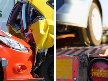 Kreis Ansbach: Schwerer Unfall fordert zwei Verletzte Sieben Abschleppwagen und ein Notarzt auf A61 im Einsatz