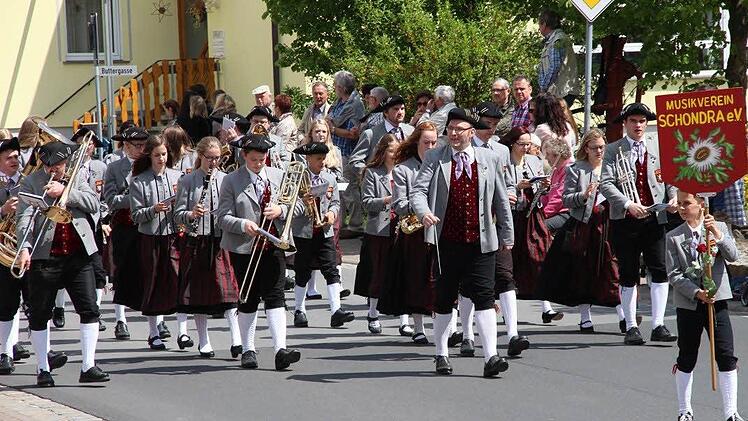 Kreismusikfest in Rannungen.Foto: Dieter Britz