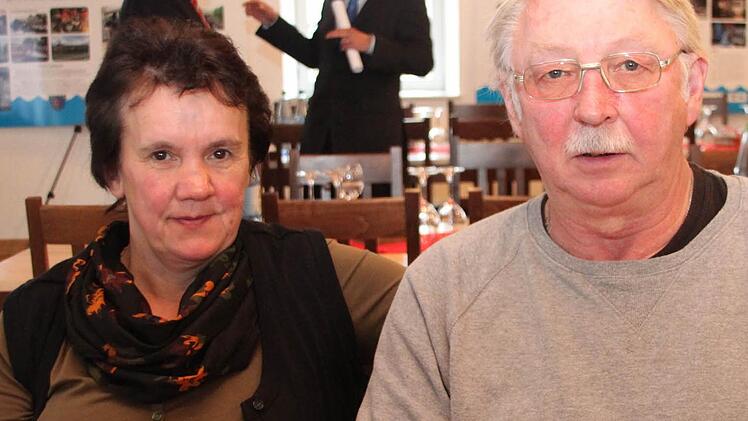 Karl-Heinz und Erika Gerlach von der Neudrossenfelder Damm-Mühle