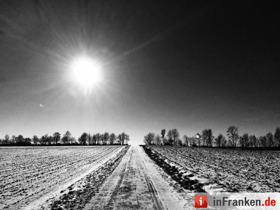 Eis und Schnee in Franken - die schönsten Winterleserfotos