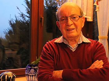 Norbert Binder war sieben Jahre alt, als er mit seinen beiden Brüdern, seiner Mutter und seinen Großeltern aus Tschechien vertrieben wurde. In Hammelburg hat er eine neue Heimat gefunden.  Foto: Anja Greiner