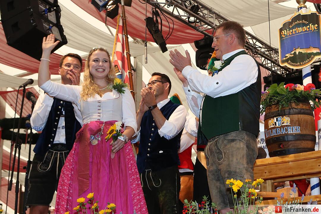 Kulmbacher Bierwoche - der Anstich