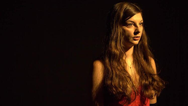 Johanna Maria Seitz spielte den "Medeakomplex". Foto: Sebastian Worch
