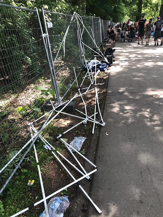 Müllchaos bei Rock im Park 2019: Besucher schmeißen auch Umweltbewusstsein weg