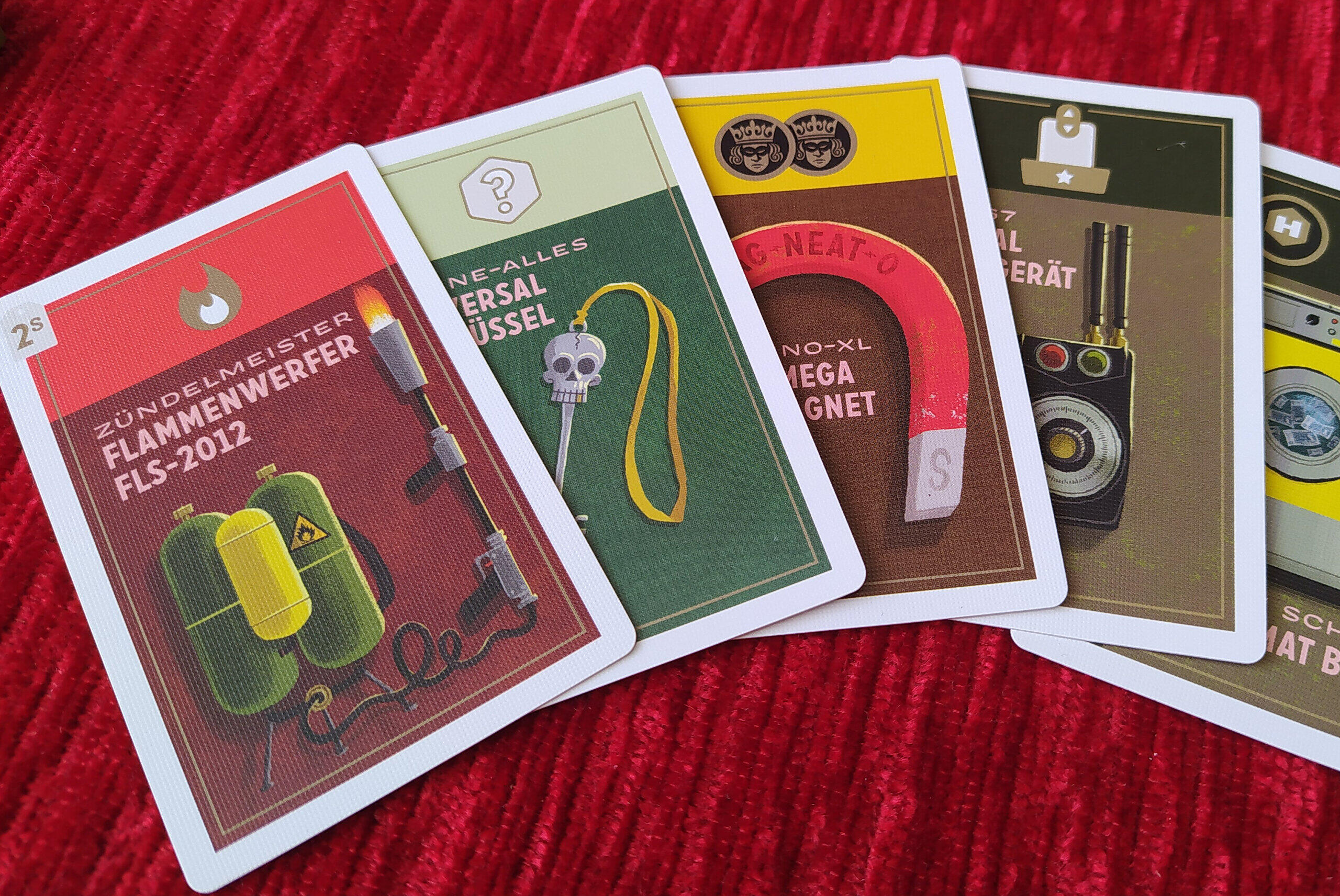 SpieleTest "Caper Europe" Schnelles DiebesDuell mit DraftingClou