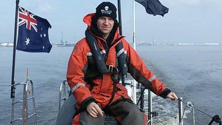 Sven Höreth bei der Einsatz-Vorbereitung. Foto: Sea Shepherd