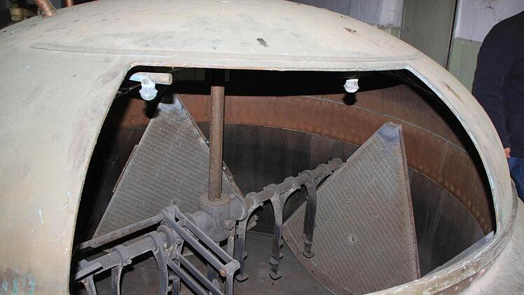 Blick in den Sudkessel Foto: Matthias Einwag