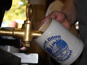 Das Lieberths Kellerbier aus Hallerndorf wird sortentypisch schwach gespundet und zeigt sich dadurch besonders s&uuml;ffig.