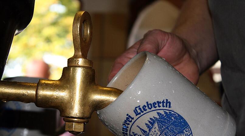 Das Lieberths Kellerbier aus Hallerndorf wird sortentypisch schwach gespundet und zeigt sich dadurch besonders s&uuml;ffig.